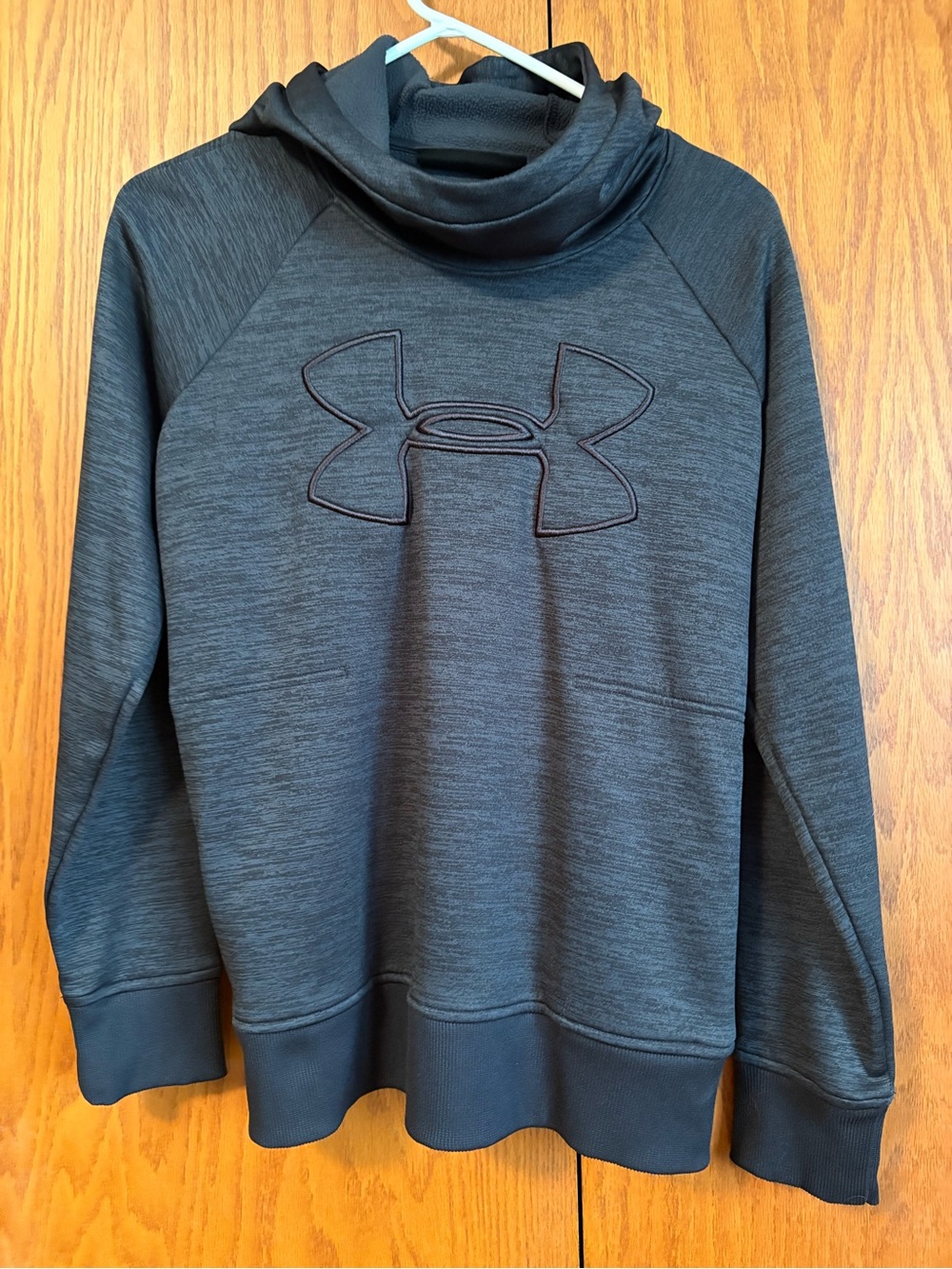 Under Armour Men's Dark Gray Pullover Hoodie Sweatshirt